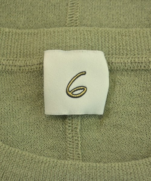 6(ROKU)（ロク）ベスト カーキ サイズ:F レディース/2200637638104