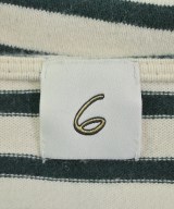 6(ROKU)（ロク）Tシャツ・カットソー 白 サイズ:38(M位) レディース/2200638048025