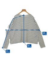 6(ROKU)（ロク）Tシャツ・カットソー 白 サイズ:38(M位) レディース/2200638048025