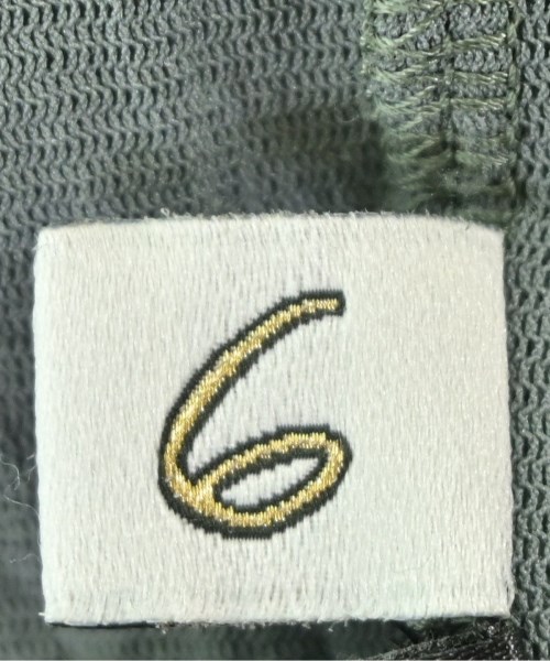 6(ROKU)（ロク）Tシャツ・カットソー 緑 サイズ:-(M位) レディース/2200638386080