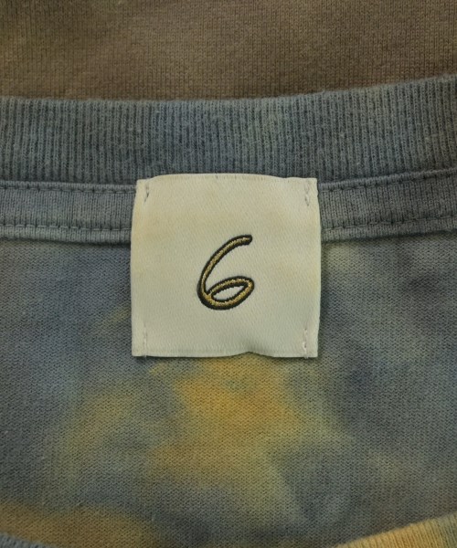 6(ROKU)（ロク）Tシャツ・カットソー グレー サイズ:F レディース/2200606190053
