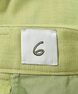 6(ROKU)（ロク）スラックス 緑 サイズ:34(XS位) レディース/2200623379158