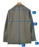 6(ROKU)（ロク）テーラードジャケット グレー サイズ:36(S位) レディース/2200638591088