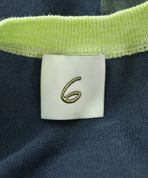 6(ROKU)（ロク）カーディガン 紺 サイズ:F レディース/2200638907032