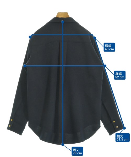 6(ROKU)（ロク）カジュアルシャツ 紺 サイズ:F レディース/2200640096045