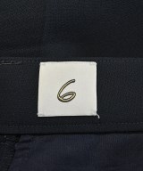 6(ROKU)（ロク）スラックス 紺 サイズ:38(M位) レディース/2200640096052