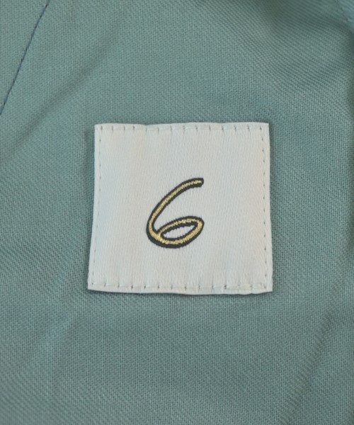 6(ROKU)（ロク）スラックス 緑 サイズ:36(S位) レディース/2200620019101