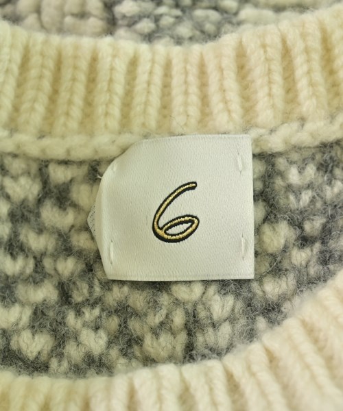 6(ROKU)（ロク）ベスト グレー サイズ:F レディース/2200625101023