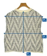 6(ROKU)（ロク）ベスト グレー サイズ:F レディース/2200625101023