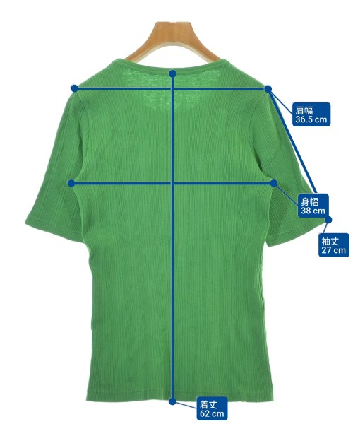 6(ROKU)（ロク）Tシャツ・カットソー 緑 サイズ:-(S位) レディース/2200640393021