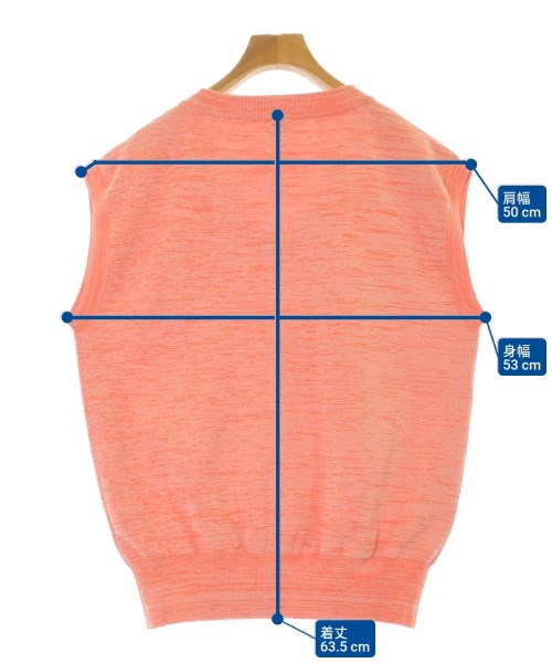 6(ROKU)（ロク）ベスト オレンジ サイズ:F レディース/2200640538101