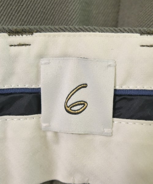 6(ROKU)（ロク）その他 カーキ サイズ:36(S位) レディース/2200634842047