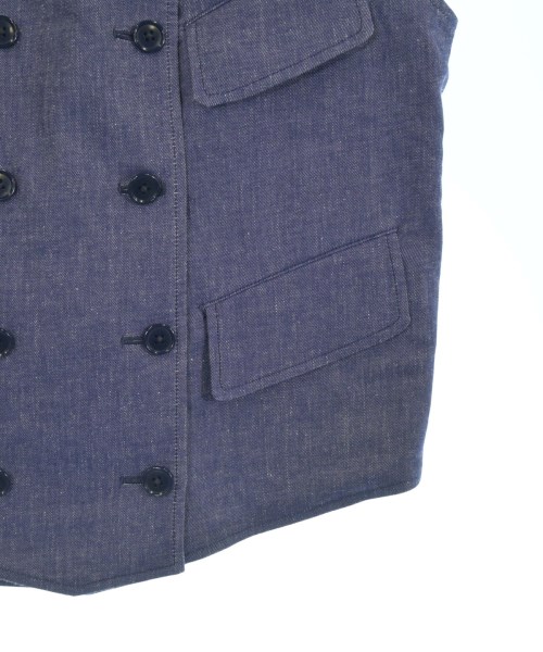 6(ROKU)（ロク）ベスト 青 サイズ:38(M位) レディース/2200634842061