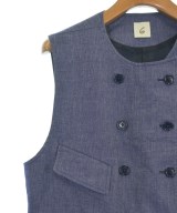 6(ROKU)（ロク）ベスト 青 サイズ:38(M位) レディース/2200634842061