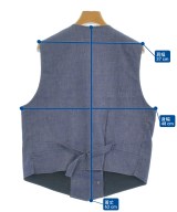 6(ROKU)（ロク）ベスト 青 サイズ:38(M位) レディース/2200634842061