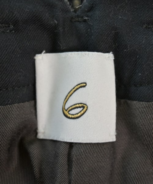 6(ROKU)（ロク）スラックス グレー サイズ:34(XS位) レディース/2200639040035