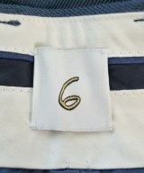 6(ROKU)（ロク）スラックス 青 サイズ:34(XS位) レディース/2200639040066