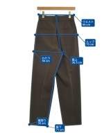 6(ROKU)（ロク）スラックス 茶 サイズ:34(XS位) レディース/2200639040080