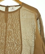 6(ROKU)（ロク）ブラウス 茶 サイズ:F レディース/2200640711023