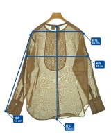 6(ROKU)（ロク）ブラウス 茶 サイズ:F レディース/2200640711023