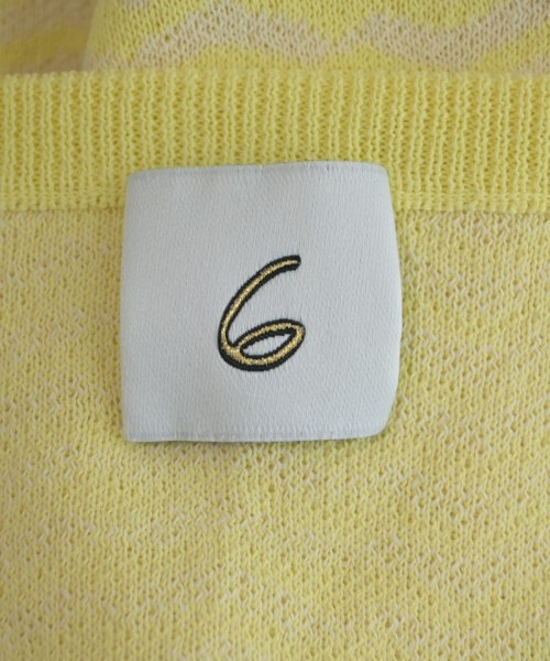 6(ROKU)（ロク）ベスト/ノースリーブ 黄 サイズ:-(M位) レディース/2200626492076