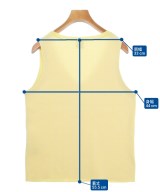 6(ROKU)（ロク）ベスト/ノースリーブ 黄 サイズ:-(M位) レディース/2200626492076