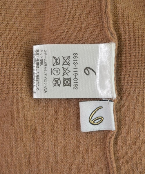 6(ROKU)（ロク）ニット・セーター 茶 サイズ:-(M位) レディース/2200640990039