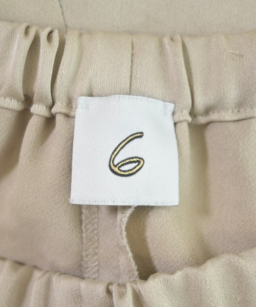 6(ROKU)（ロク）その他 ベージュ サイズ:36(S位) レディース/2200641098031