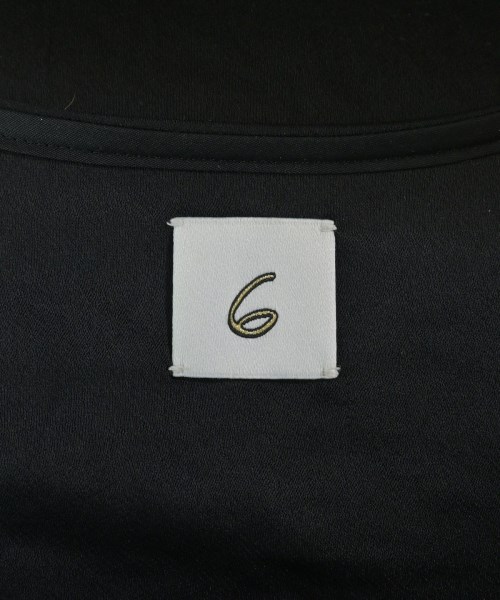 6(ROKU)（ロク）カジュアルシャツ 黒 サイズ:F レディース/2200641278037