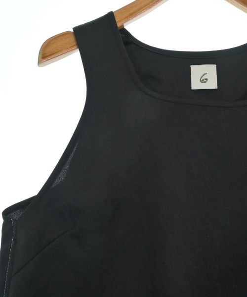 6(ROKU)（ロク）カジュアルシャツ 黒 サイズ:F レディース/2200641278037