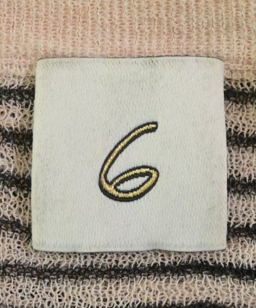 6(ROKU)（ロク）ニット・セーター ピンク サイズ:F レディース/2200627287084