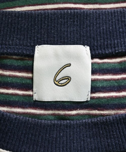 6(ROKU)（ロク）Tシャツ・カットソー 紺 サイズ:-(M位) レディース/2200632648122