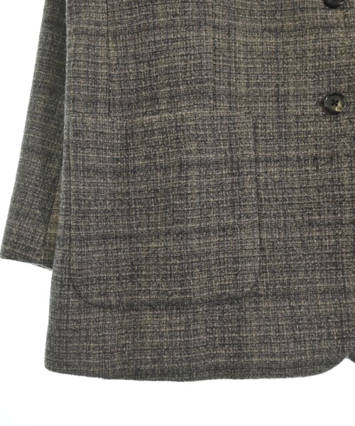 6(ROKU)（ロク）テーラードジャケット 茶 サイズ:38(M位) レディース/2200642508010