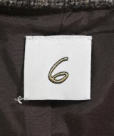 6(ROKU)（ロク）テーラードジャケット 茶 サイズ:38(M位) レディース/2200642508010