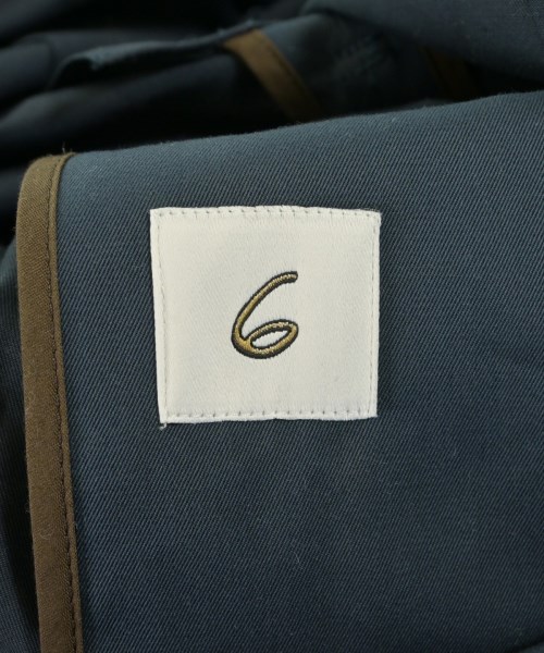 6(ROKU)（ロク）トレンチコート 紺 サイズ:34(XS位) レディース/2200642614018