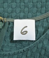 6(ROKU)（ロク）ワンピース 緑 サイズ:36(S位) レディース/2200642614032