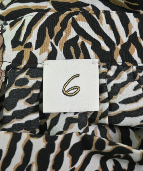 6(ROKU)（ロク）ロング・マキシ丈スカート 白 サイズ:36(S位) レディース/2200642614049