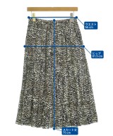 6(ROKU)（ロク）ロング・マキシ丈スカート 白 サイズ:36(S位) レディース/2200642614049