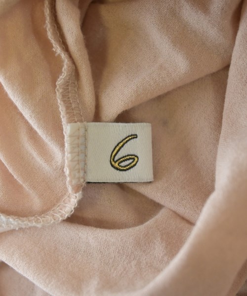 6(ROKU)（ロク）Tシャツ・カットソー ピンク サイズ:F レディース/2200634141065