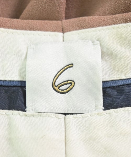 6(ROKU)（ロク）その他 茶 サイズ:34(XS位) レディース/2200639814032