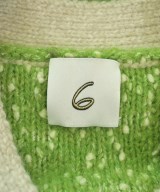 6(ROKU)（ロク）カーディガン 緑 サイズ:F レディース/2200643511019