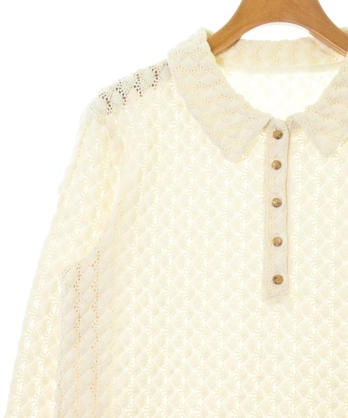 6(ROKU)（ロク）ニット・セーター 白 サイズ:-(M位) レディース/2200643511026