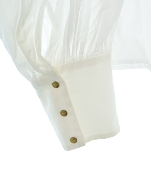 6(ROKU)（ロク）カジュアルシャツ 白 サイズ:36(S位) レディース/2200634192012