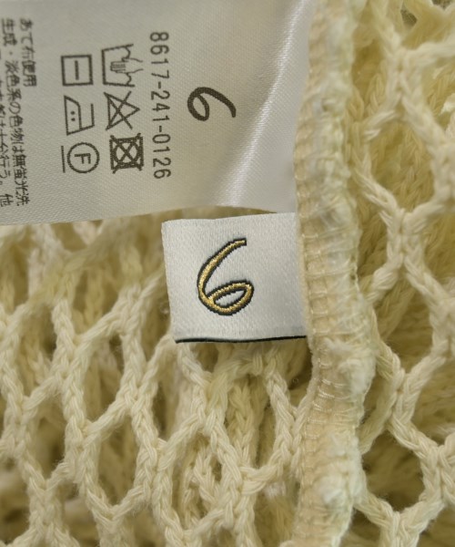 6(ROKU)（ロク）ノースリーブ ベージュ サイズ:F レディース/2200616607039