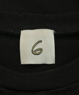 6(ROKU)（ロク）Tシャツ・カットソー 黒 サイズ:F レディース/2200616607091