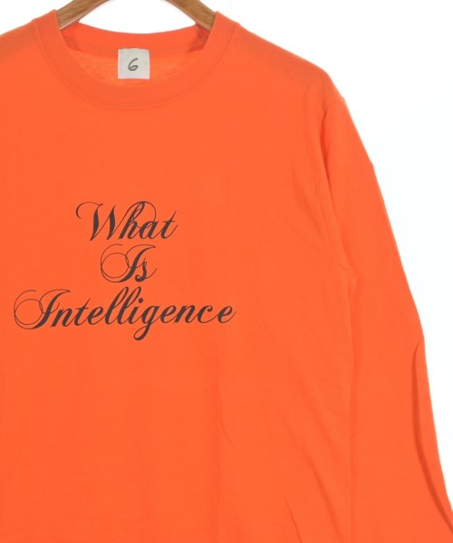 6(ROKU)（ロク）Tシャツ・カットソー オレンジ サイズ:S レディース/2200621565119