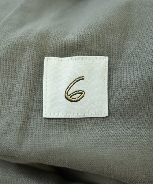 6(ROKU)（ロク）ショートパンツ グレー サイズ:36(S位) レディース/2200622044064