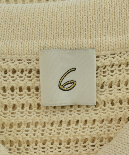 6(ROKU)（ロク）ニット・セーター ベージュ サイズ:-(S位) レディース/2200614277074