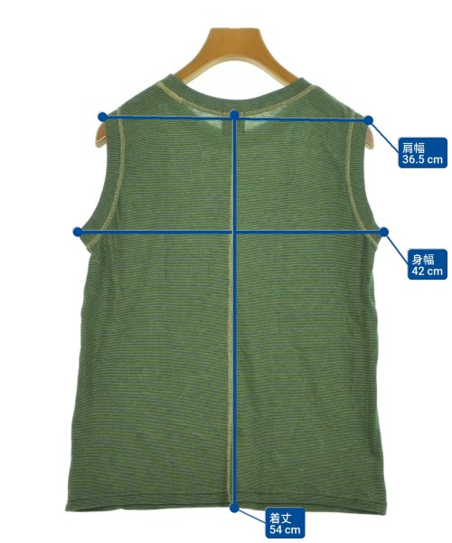 6(ROKU)（ロク）ノースリーブ 緑 サイズ:-(M位) レディース/2200621283020