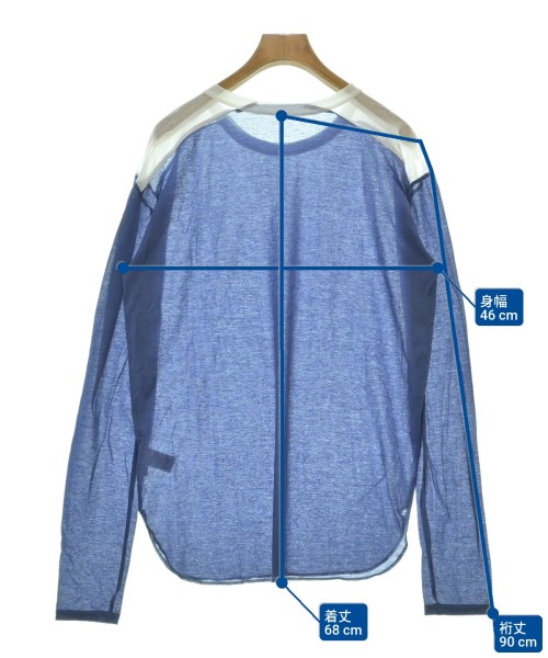 6(ROKU)（ロク）Tシャツ・カットソー 青 サイズ:F レディース/2200622402406